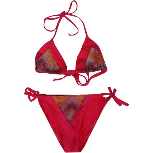 Feel Me Fab One Printed Triangle Bikini Set