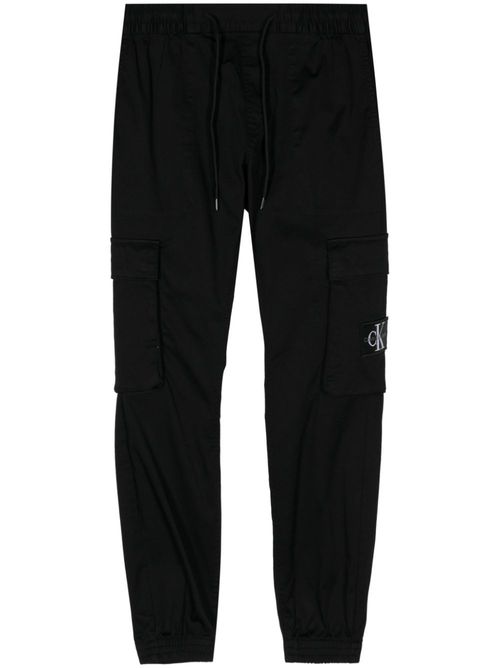 Logo-patch track pants - Black
