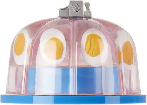 Edie Parker Pink & Blue Jelly Tabletop Lighter