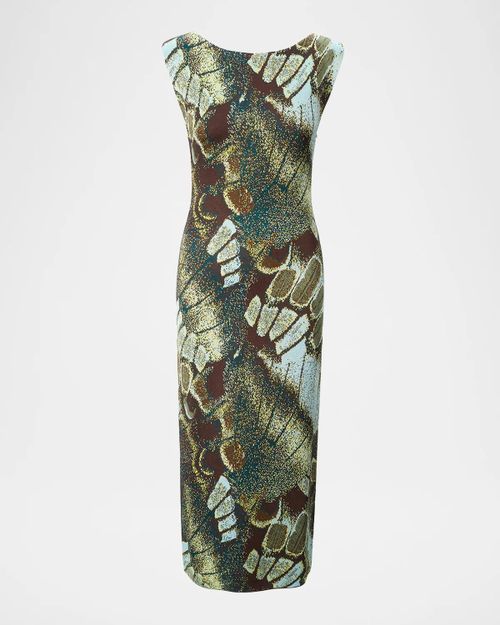 Veronica Abstract Midi Dress