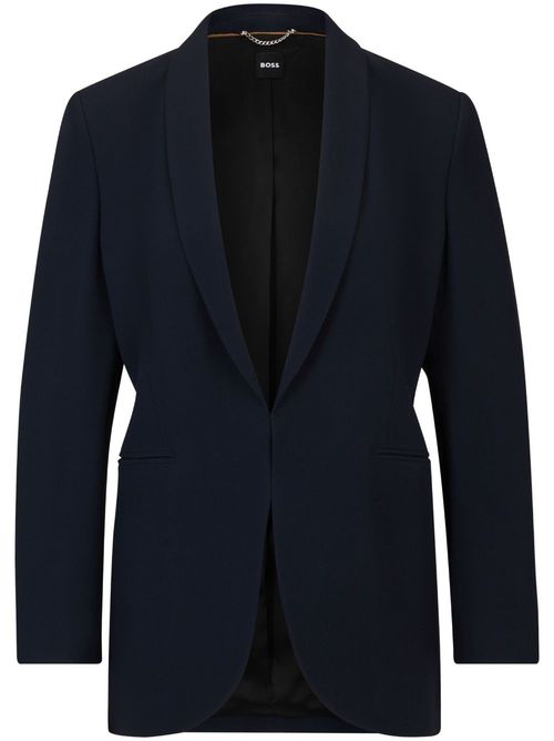 Jirea single-breasted blazer - Blue