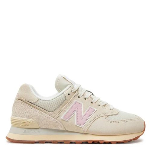 Linen 574 Low-Top Sneakers