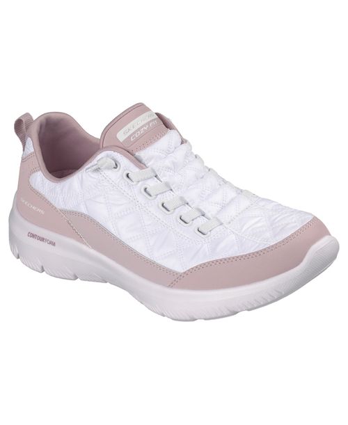 Women's Summits Contour Foam - Cozy Fit Walking Sneakers from Finish Line - Lavender