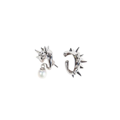 Mini Spike Alien Pearl Ear Set