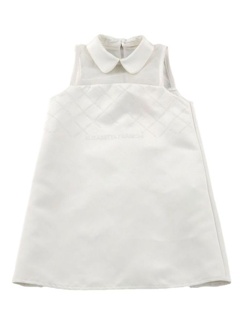 Beaded dress - White