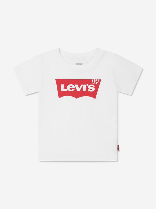 Levi's Kids Wear Levi's Baby Boys Batwing T-Shirt in White 12 Mths