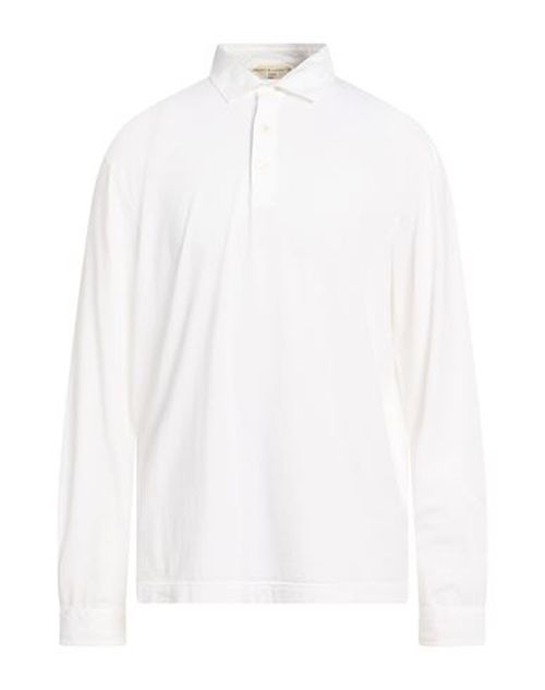 Man Polo shirt Off white Size 48 Cotton