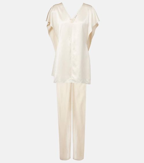 Tove Sara caped satin top