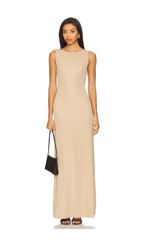 House of Harlow 1960 x REVOLVE Jocelyn Maxi Dress in Taupe.  XS. Also in L, M, S