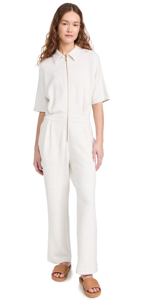 Corrine Jumpsuit Ivory Marl
