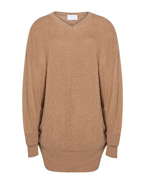 Collezione N_01 Woman Sweater Camel Size L Cashmere