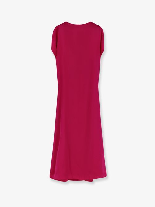 Silk Dress — Pink