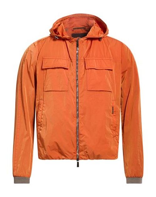 Man Jacket Orange Size 36 Polyamide