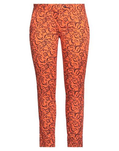 Même By Giab's Woman Pants Orange Size 10 Cotton, Elastane