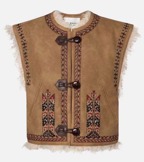 Clemencia embroidered vest
