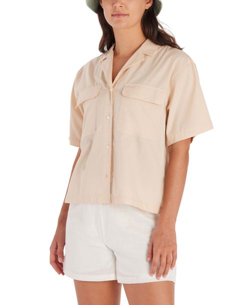 Women's Muir Camp Short-Sleeve Shirt - Pink Moon