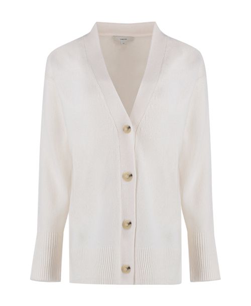Weekend V-neck ribbed cardigan