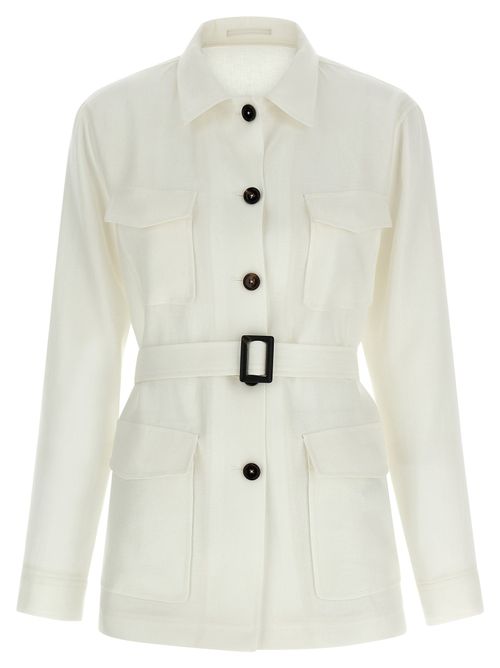 J-Lauren Jacket — Ivory