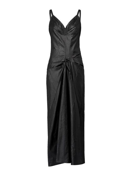 Ruched midi dress