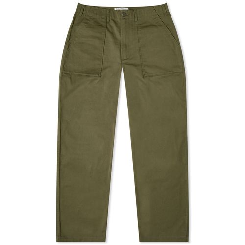 Men's Twill Fatigue Pants in Light Olive