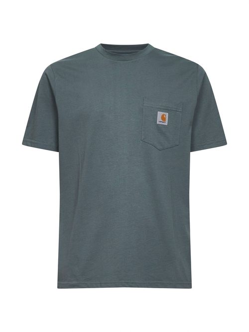 Pocket Cotton T-Shirt — Green