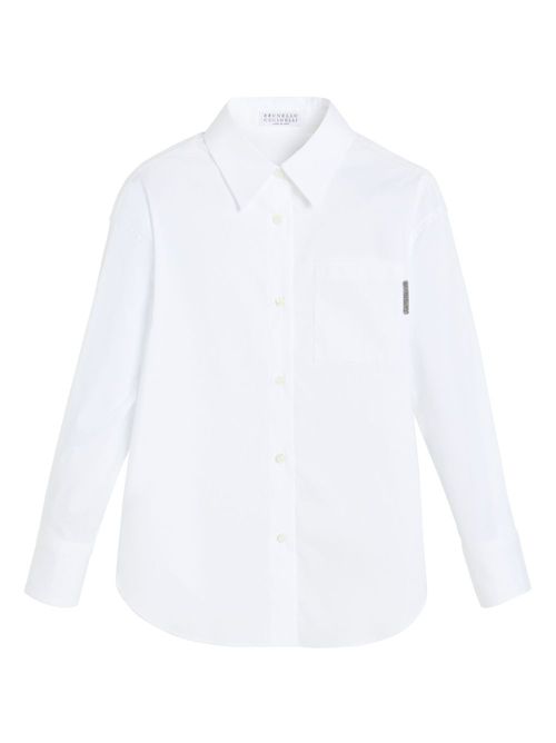 Poplin shirt - White