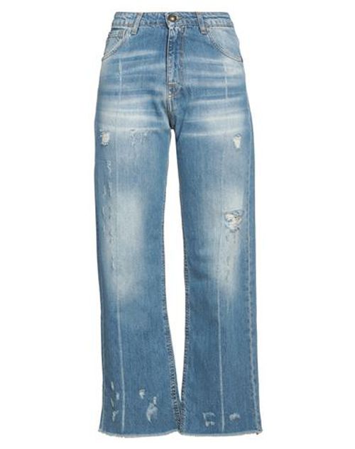 Woman Jeans Blue Size 28 Cotton
