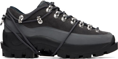 Gray Low Hiking Boots