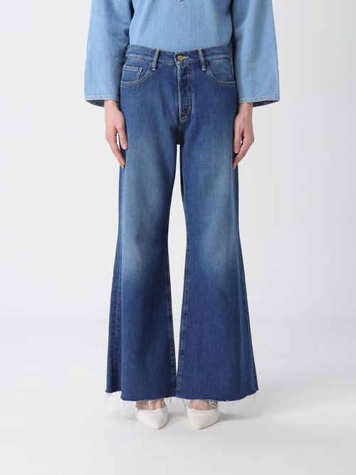 Jeans Woman color Denim
