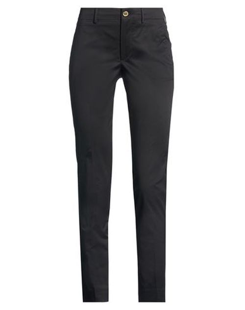 Woman In Woman Pants Black Size 0 Cotton, Elastane