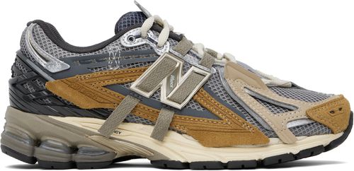 New Balance Gray & Tan 1906A Sneakers