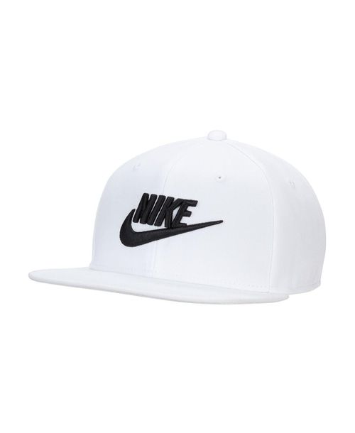 Men's White Futura Pro Performance Snapback Hat - White