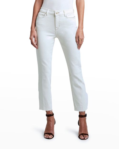 Sada High-Rise Crop Slim Jeans