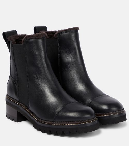 Mallory leather Chelsea boots