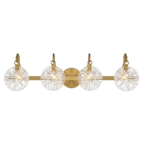 Addison 4-Light Bathroom Vanity Light in Warm Bra