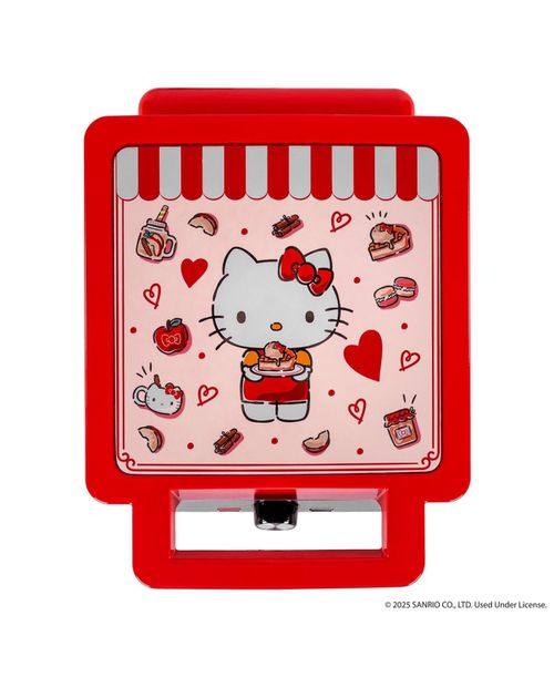 Hello Kitty Deluxe Waffler - Hello Kitty Iconic Characters and Symbols on Your Waffles