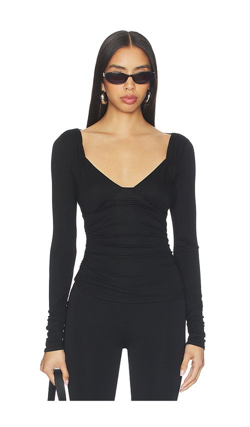 Lovers and Friends Cora Top in Black. - L also in M, S, XL