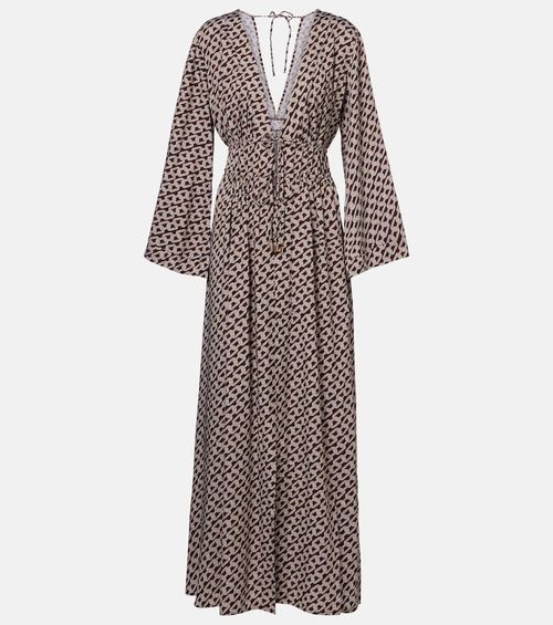 Maja printed kaftan