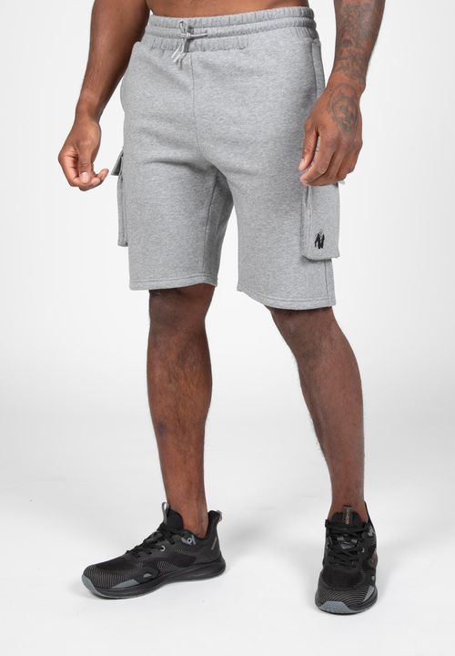 Hudson Cargo Sweat Shorts - Gray