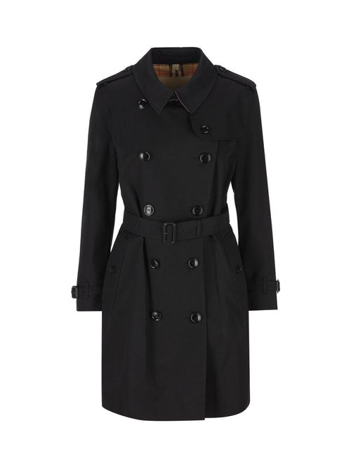 Double Breasted Belted Trench Coat