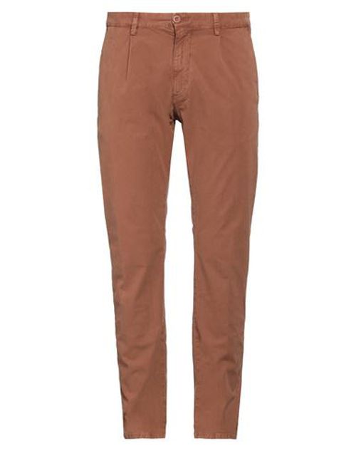 Man Pants Tan Size 29 Cotton, Elastane
