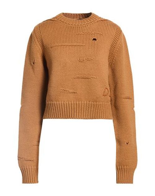 Woman Sweater Camel Size M Wool