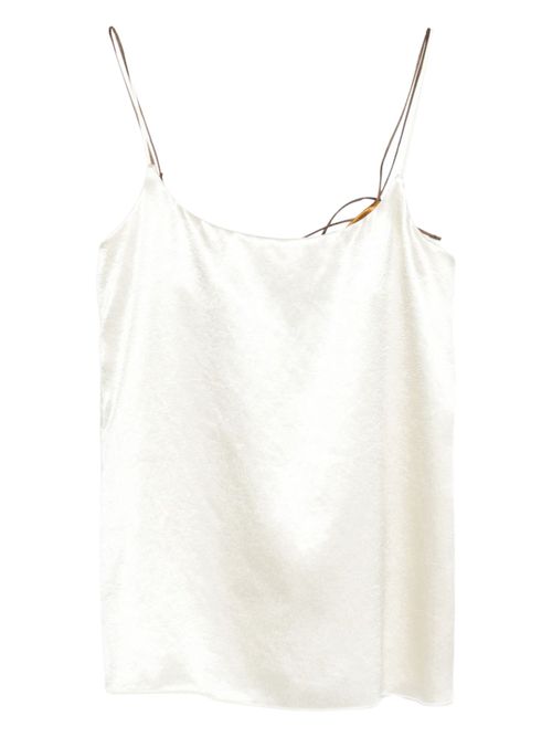 Tops in satin