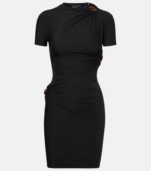 Orbit ruched minidress