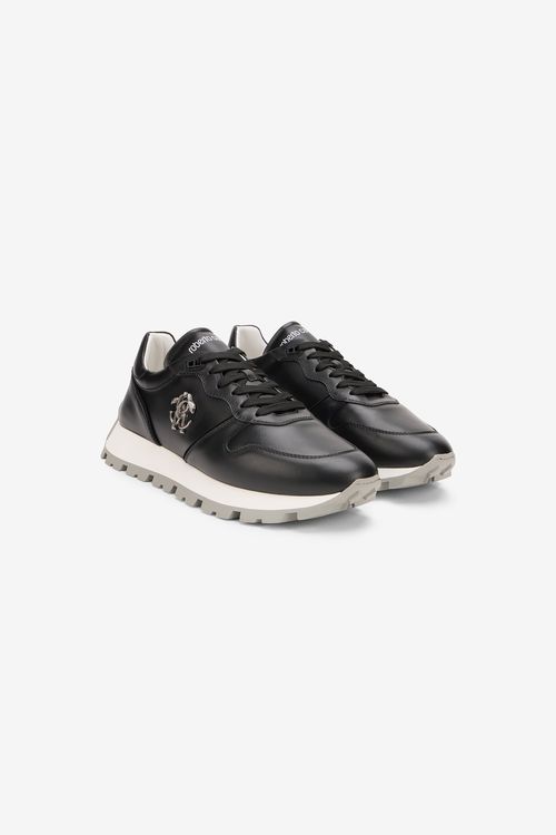Black Sneakers With Rc Monogram