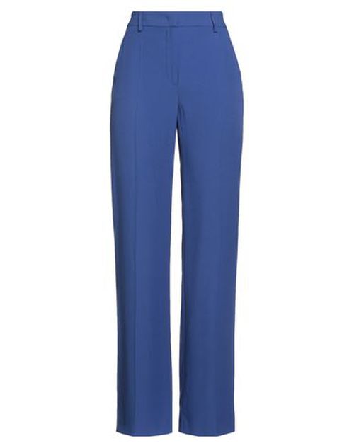 Woman Pants Blue Size 4 Acetate, Viscose
