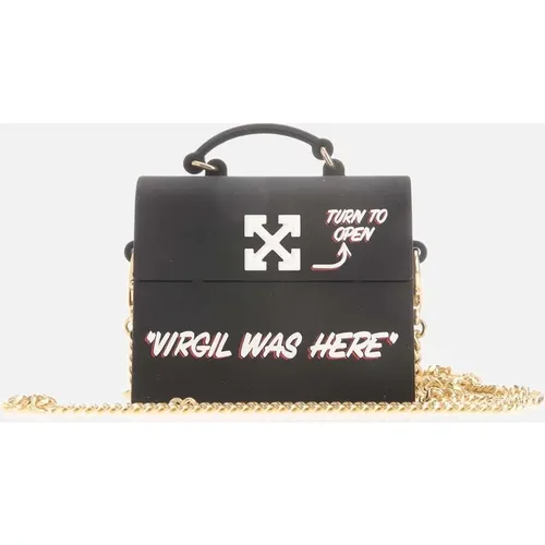 OFF-WHITE Women's Jitney Airpods Pro Case - Black/Multi - Size: ONE size