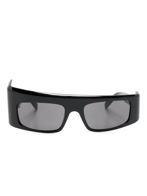 GD0043 geometric-frame sunglasses - Black