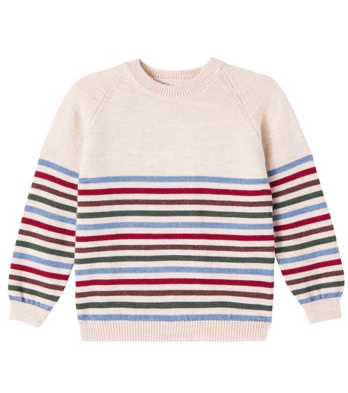 Curro striped wool sweatshirt