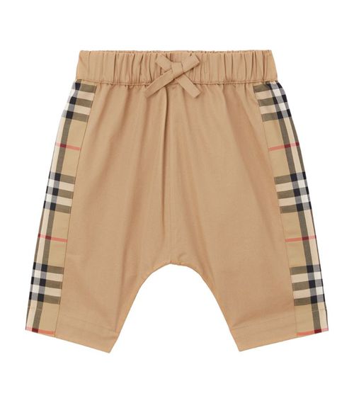 Kids Vintage Check Panel Trousers (1-18 Months)